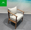 現代の卸売カスタマイズされたレジャーホテルホームチーク材屋外ダイニングチェア 